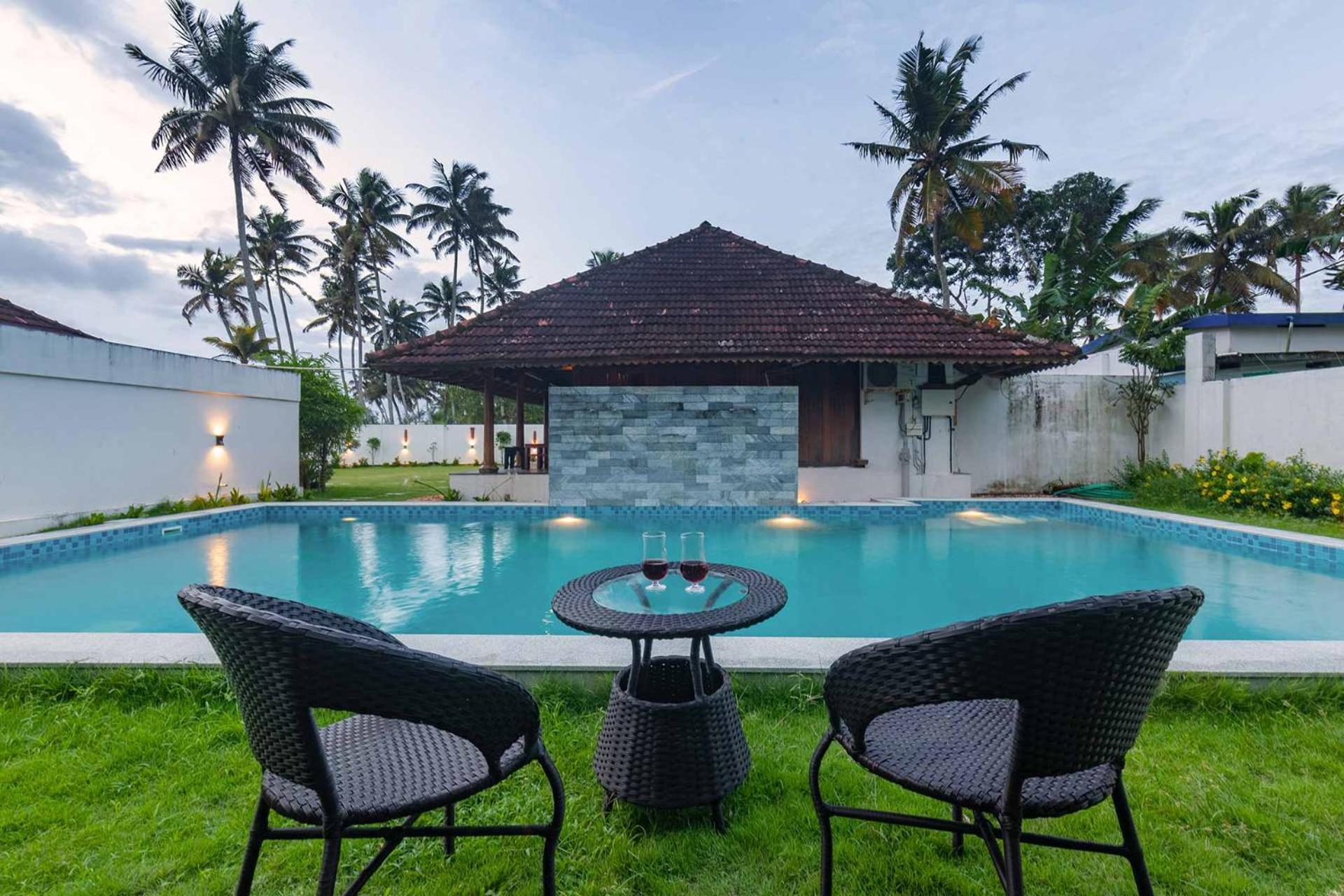 Deshadan'S Tarangi Beach Villas,Marari Mararikulam Extérieur photo